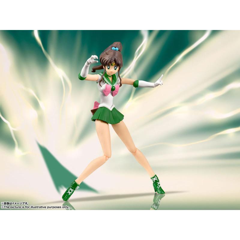 SHFiguarts Sailor Jupiter Animation Color Edition Pretty Guardian Sailor Moon BANDAI SPIRITS