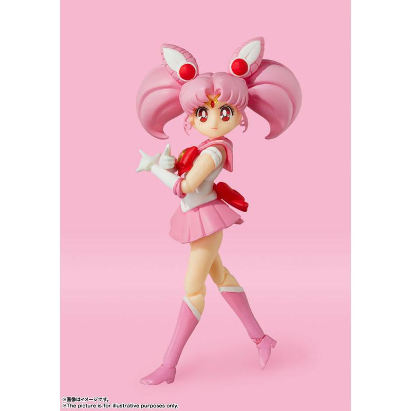 مجموعة الرسوم المتحركة الملونة من SHFiguarts Sailor Chibi Moon Pretty Guardian Sailor Moon S BANDAI SPIRITS