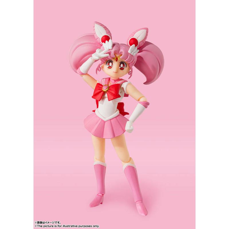 مجموعة الرسوم المتحركة الملونة من SHFiguarts Sailor Chibi Moon Pretty Guardian Sailor Moon S BANDAI SPIRITS