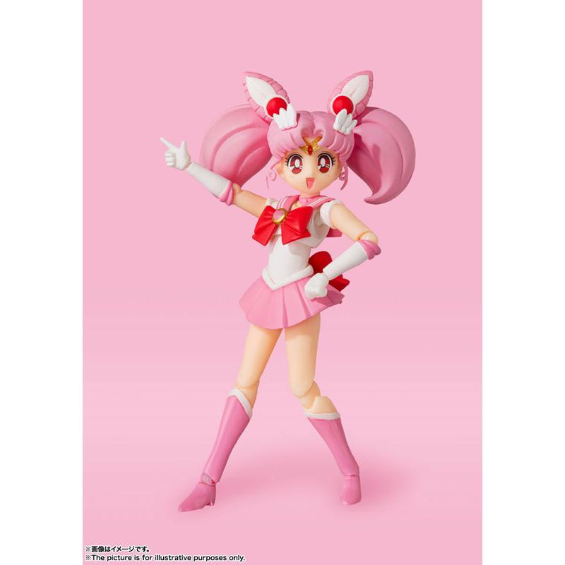 مجموعة الرسوم المتحركة الملونة من SHFiguarts Sailor Chibi Moon Pretty Guardian Sailor Moon S BANDAI SPIRITS