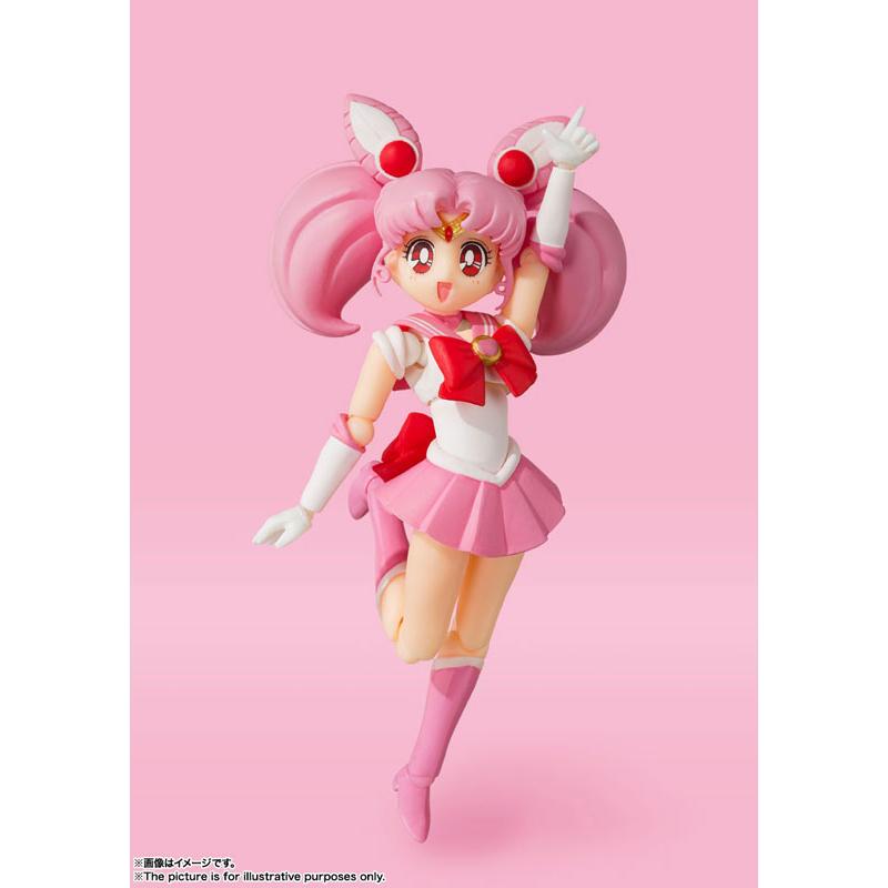 مجموعة الرسوم المتحركة الملونة من SHFiguarts Sailor Chibi Moon Pretty Guardian Sailor Moon S BANDAI SPIRITS