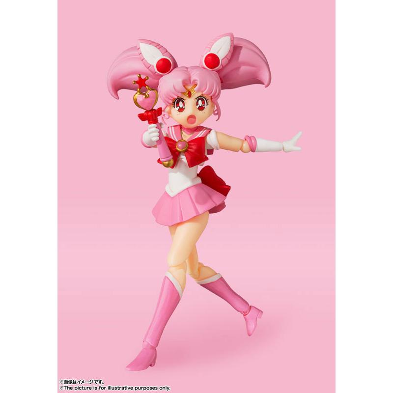 مجموعة الرسوم المتحركة الملونة من SHFiguarts Sailor Chibi Moon Pretty Guardian Sailor Moon S BANDAI SPIRITS