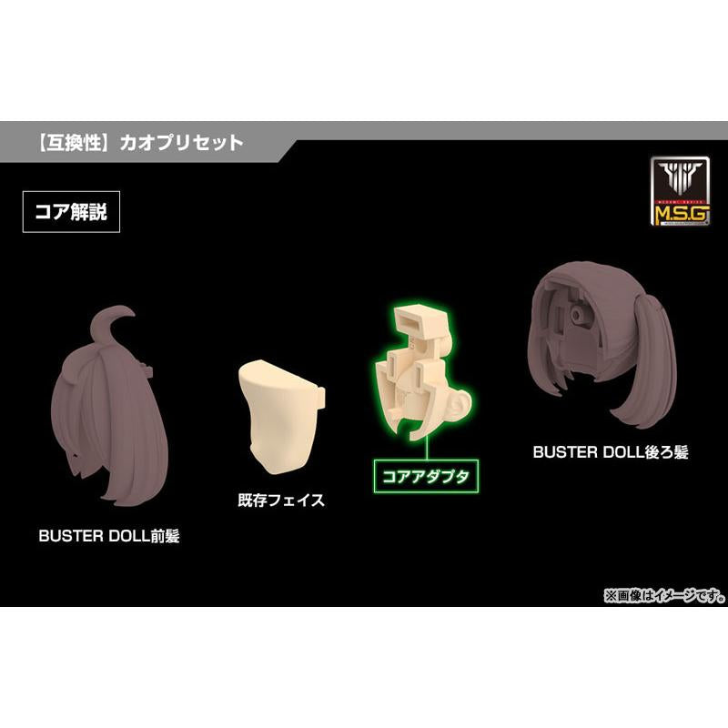 Megami Device M.S.G 04 Face Set Chaos & Pretty Skin Color B KOTOBUKIYA