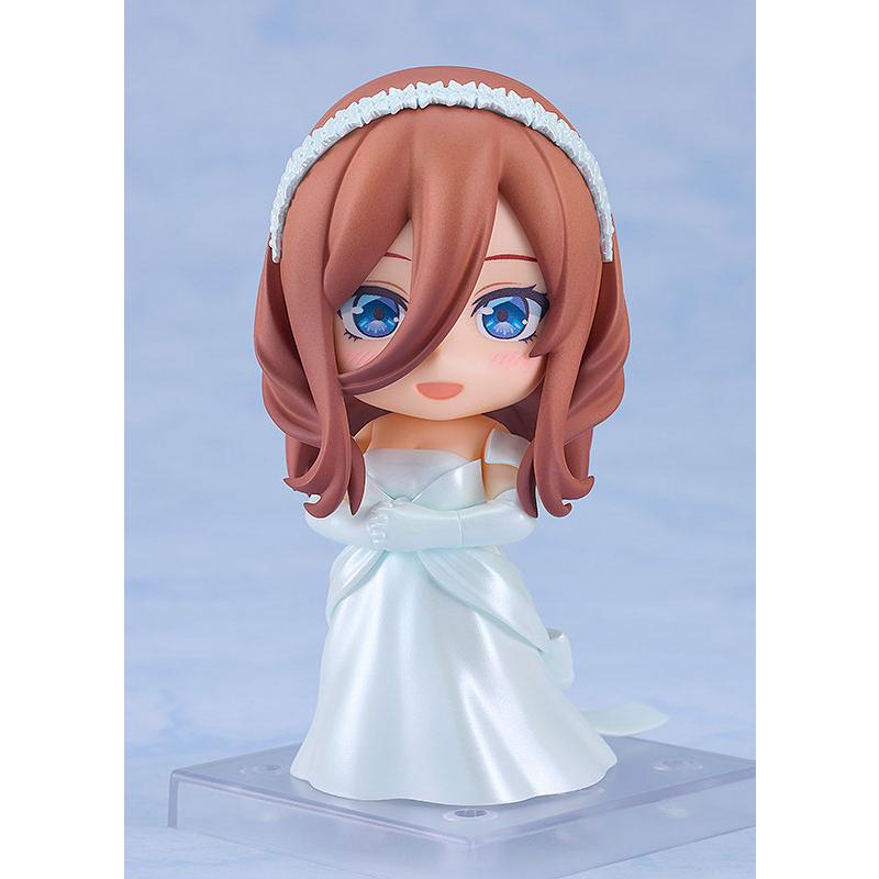 Nendoroid Les Quintuplés Quintessentiels∽ Robe de Mariée Miku Nakano Ver. Bonne entreprise souriante