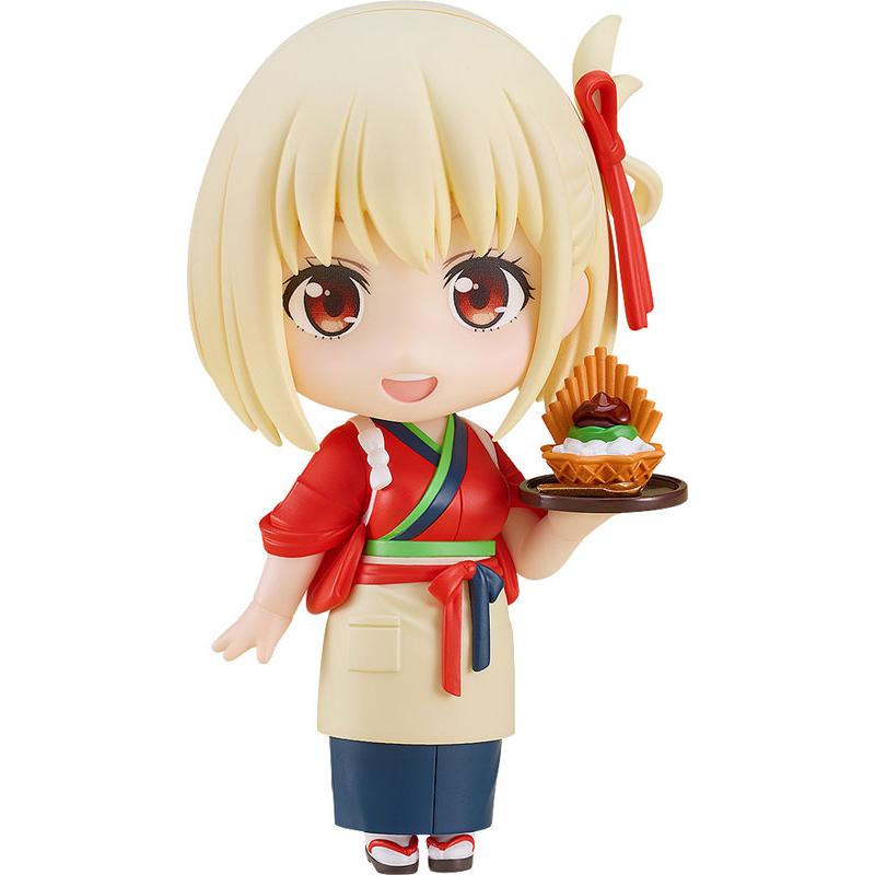 Nendoroid Licorice Recoil Chizuku Nishikiki Cafe Licolico Uniform Ver. חברת Good Smile