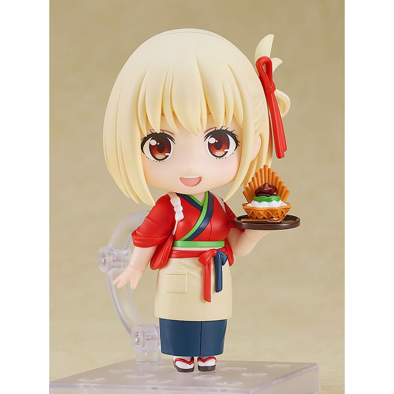 Nendoroid Licorice Recoil Chizuku Nishikiki Cafe Licolico Uniform Ver. חברת Good Smile