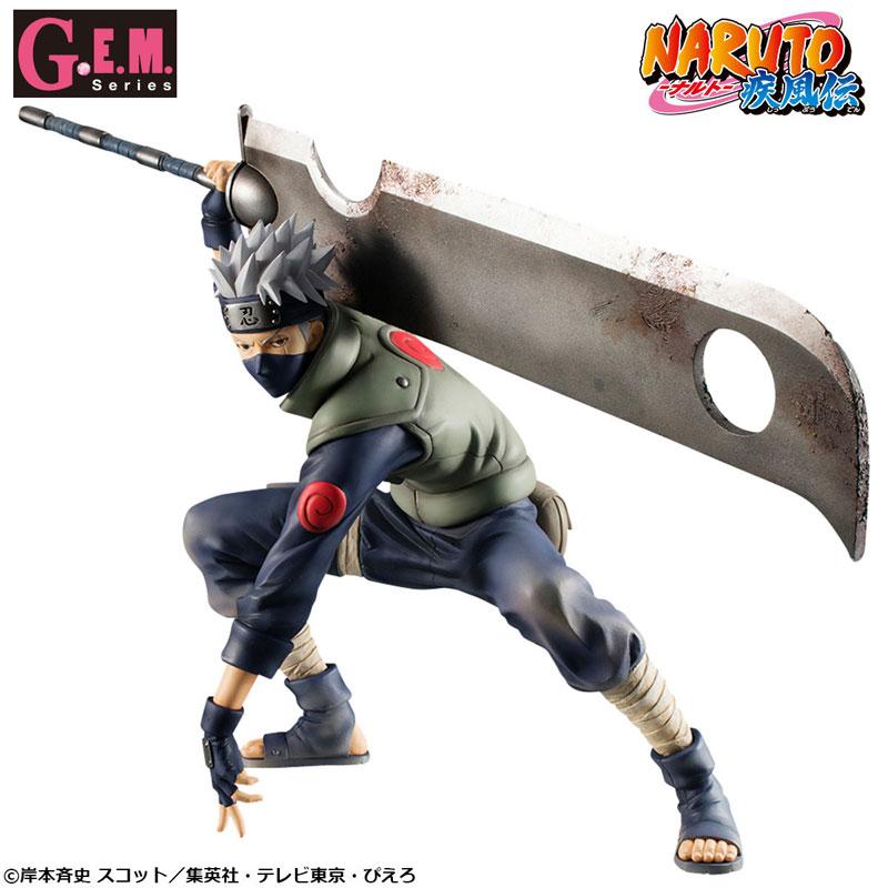 Megahouse G.E.M. Series NARUTO Shippuden Kakashi Hatake Ninja World War Ver.15thanniversary Figure