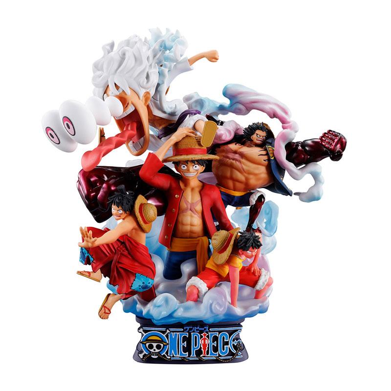 Megahouse Petitrama DX ONE PIECE LOGBOX RE BIRTH 02 Luffy Special Figure