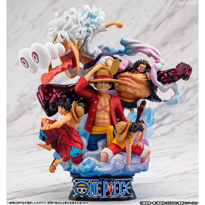 Megahouse Petitrama DX ONE PIECE LOGBOX RE BIRTH 02 Luffy Special Figure